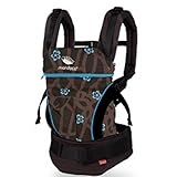 MANDUCA Limited Edition Mosquitoes Baby Carrier New Style (Blue) by Manduca