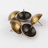 Newone 【20個】 太鼓鋲 直径25mm/30mm ブロンズ ＤＩＹ 古銅 スタッズ ピン 手工芸品の釘 (直径：30mm；30*25mm)