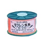 墨運堂 モツレン水糸リール巻 オレンジ 太0.8mm×270m 1箱10巻価格 30225