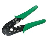 DealMux RJ45 8P8Cグリーンは、ネットワーククリンパー圧着プライヤーハンドル