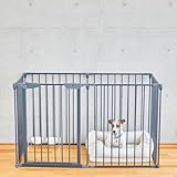 [citydog/シティドッグ] シンプルモダンケージ ｜ 犬 ゲージ サークル 犬用ゲージ ペット ドッグ フェンスケージ 折りたたみ おしゃれ dblue