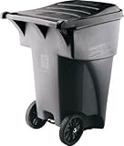 [T-8194478]ラバーメイド　ブルートロールアウトコンテナ　３５９．６Ｌ　グレイ 9W2275