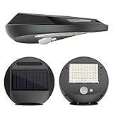 センサーライト ソーラーライト 屋外 30LEDライト 新型 超軽量 防犯ライト 両面テープ付 人感センサー 太陽発電 自動点灯 壁掛け式 外灯 屋外照明 玄関 庭先用 1個