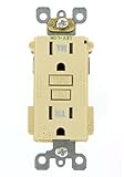 Leviton MT759-I 15 AMP, 125 Volt, Lev-Lok, SmartLock Pro, Tamper Resistant, GFCI Receptacle, Commerc