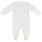 (フィクソーニ)FIXONI 北欧ブランド 綿１００％カラフルボーダー カバーオール 92cm