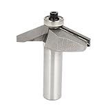 木工1/2" ×3/4" は馬の鼻ルータービットシルバートーンをエンドベアリング