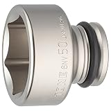 トネ(TONE) インパクト用ソケット 6NV-50 差込角19.0mm(3/4") 二面幅50mm
