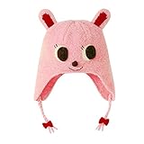 MIKIHOUSE(ミキハウス)プッチー＆うさこ ふわふわフード（帽子） Ｓ(46-52cm),ピンク（08）