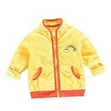 男女兼用　4色　レインボー　コート/アウター/上着　ベビー服　女の子　赤ちゃん服　幼児　子供服　女の子　長袖　5サイズ　キッズ服　ロンパース カバーオール　満月/出産祝い/プレゼント90CM－100C