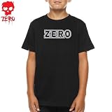 ZERO ゼロ キッズ TシャツLOGO YOUTH TEEユースサイズブラックNO10 XLサイズ