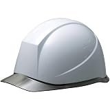 ミドリ安全 ヘルメット 一般作業用 電気作業用 消臭 汗止 SC12PCL RA NS KP付 ホワイト/スモーク