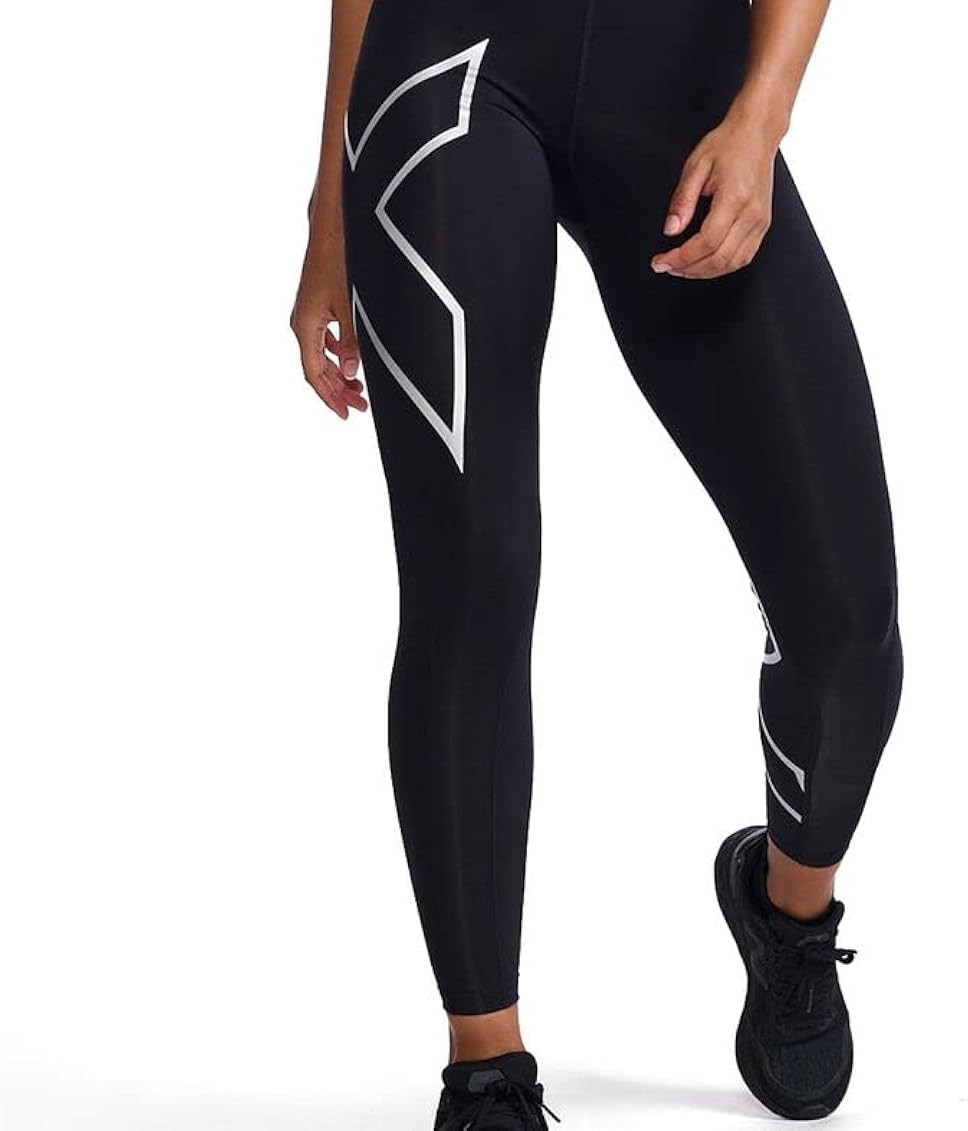 2XU Women's Compression Tights, Black 