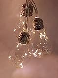 The Gerson Company Connectable 20 Count Electric Plastic Edison bulb Light Set with 2" Spacing [並行輸入