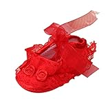 Zhhlinyuan 安定した品質 Newborn Infant ベビー Girl Soft Non-Slip Lace Flower Princess Shoes xsx012