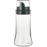 iwaki(イワキ) 耐熱ガラス 調味料入れ ソース差し ブラック 160ml フタ付き KT5032-BKS