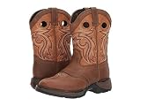 [デュランゴ] Durango Kids ボーイズ Lil Rebel 8 Saddle Boot (Toddler/Little Kid) ミドルブーツ Brown/Burnt Orange 12 