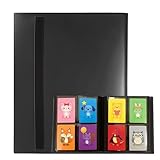 DEVENTORZ カードバインダー カードファイル シールファイル 4ポケット 160枚収納 弾性バンド付き トレーディングカード収納 各種トレカ・ゲームカード対応