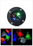 Lightess プロジェクション機能ライト LED ガーデンライト 防水 投影ランプ クリスマス 室外 舞台/演出/照明/スポットライト ロマンチックな雰囲気
