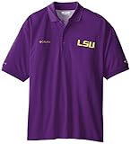 NCAA LSU Tigers Collegiate Perfect Cast Poloシャツ M パープル