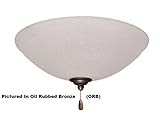 Emerson Ceiling Fans LK91VS Ashton White Mist Light Fixture for Ceiling Fans, Candelabra by Emerson