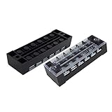 Kaito Denshi(海渡電子) バリア端子台 ターミナルブロック 組端子台 TB-2506 6端子 600V 25A 1個