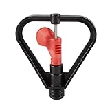 uxcell スプレーノズル　噴霧ノズル　ウォータースパウト　ブラック　レット