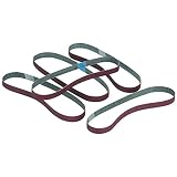 1/2 in. x 18 in. Sanding Belt Assorted Set 5 Pc [並行輸入品]