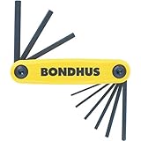 BONDHUS(ボンダス) ナイフ型六角レンチセット9本組 インチタイプ HF9