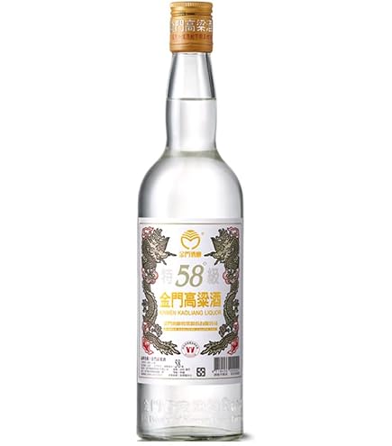 Amazon.co.jp: 【金酒】 金門高粱酒 台湾 酒 紅標 高粱酒 58度*2 大