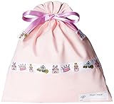 Angel Smile Royal School 巾着袋(裏メッシュ) プリンセスシンデレラ・ピンク RSDB2016008