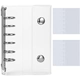 シール帳 A7 バインダー 女の子 はがせる 透明ファイル 3Dシール対応 バインダー＆シール台紙 3層構造(A7 シルバー+透明+ファイル20枚)