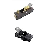Flameer HSS刃　プレーナー（2個）　平削り用バイト　片手操作　木工工具　小型　全4サイズ選択　ヴィンテージ　お買い得 - 80x22x22mm＋108x40x26mm
