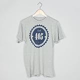 ユニセックスMen and Womenローカル405 TeeシャツOKC Oklahoma City Adult Athletic Heather by Shop Good
