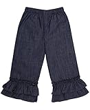 RuffleButts【ラッフルバッツ】 デニム　フレア　パンツ　3才 [並行輸入品]