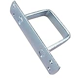 【20個入】座付き 貫抜 通し用 メッキ 50mm 施錠 冬囲金具 固定可 アミD