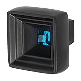 Wisdomストーン4221b-ob Hidden TreasureノブHidden Treasure 1 – 1 / 16 in。ブラックオーシャンブルークリスタルキャビネットノブ、ブラック仕上げ/