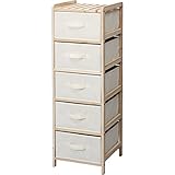 リリー チェスト5D　 [W34 x D36 x H103cm] 家具 収納家具 チェスト