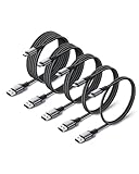 Rocoren USB Type C ケーブル 【5本セット 0.5m/1m/1.5m/2m/3m】3A 急速充電 cタイプ QuickCh