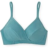 授乳対応クロスオープンノンワイヤーブラジャー　　ペールグリーン　サイズ:マタニティL