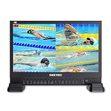 SEETEC 4K156-9HSD 15.6インチIPS 3G SDI放送モニターUHD 3840×2160 4Kビデオモニター 4×4K HDMIクアッドフラットディスプレイ sdi入力出力 VGA DVIプロモニター