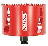 Freud DHS4000 Diablo High Performance Hole Saw Ideal for Drilling Wood, Plastic, Aluminum, Metal and