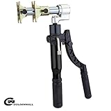 CGOLDENWALL　HZ-1240油圧式パイプ銅継手圧着ペンチ 16-32mm