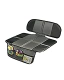 Big Hippo純正チャイルドシートマット 車シートマット 収納ポケット付き 前後座席汎用 滑り止め