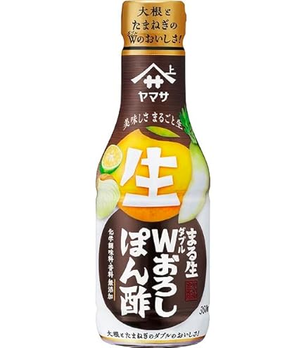 Amazon.co.jp: ヤマサ まる生おろしぽん酢360ml : 食品・飲料・お酒