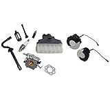 Dovewill STIHL MS210用　キャブレター　エア　オイル　フィルター　燃料フィラー　キャップ　MS230 MS250対応