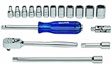 Williams MSM-17HF 17-Piece 1/4-Inch Drive Socket and Drive Tool Set [並行輸入品]