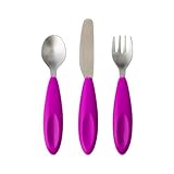 Boon Flatware Transitional Toddler Utensils, Purple by Boon [並行輸入品]