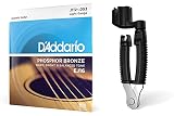 ダダリオ アコースティックギター弦 フォスファーブロンズ Light .012-.053 EJ16 + Planet Waves ストリングワインダー ギター用 ニッパー付き DP0002セット