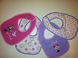 Disney Baby 4 Pack Feeder Bibs "I Love Minnie" by Disney [並行輸入品]