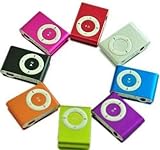 heqian クリップ ポータブルプレーヤー ミニウォークマン mp3プレーヤー ランダムな色 mp3 スタイルデザインの新しい外観mp3 Random Color